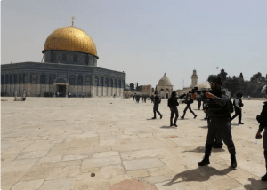 بیت المقدس : 3 ہفتوں بعد پہلی مرتبہ یہودی آباد کاروں کا مسجد اقصی پر دھاوا
